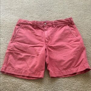 Ralph Lauren Polo Salinger chino short in salmon.  Size 30. Distressed style